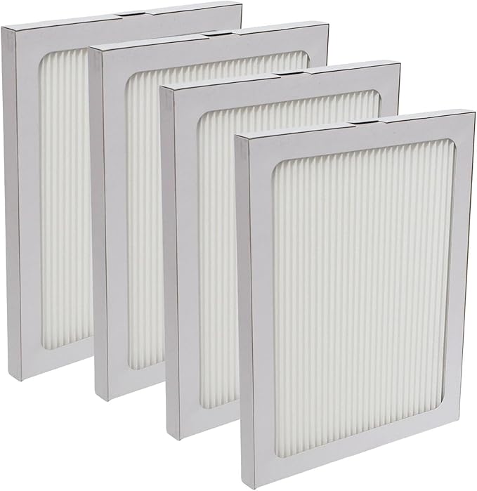 PUREBURG Replacement Filter Pack Compatible with Santa Fe Compact70 Compact2 Dehumidifier, MERV 13 & Washable Pre-Filter for Air Clean Dust (1+4)