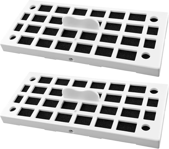 Nispira Replacement Air Deodorizer Filter Compatible GE Cafe Series Refrigerator ODORFILTER - 2 Filters