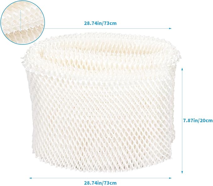 MAF2 Humidifier Wick Replacement Filter : Compatible with Aircare Esscik Air MiostAIR MA0800 MA08000 MA0600 MA0601 and Kenmore 15408,17006,2 Pack
