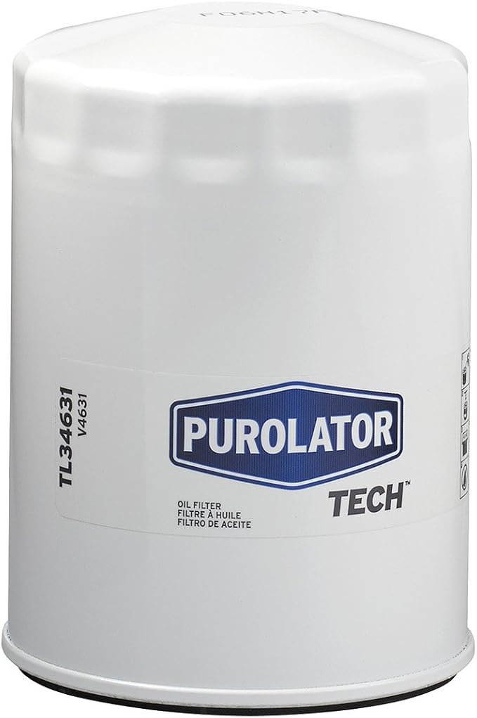 Purolator TL34631 PurolatorTECH Spin On Oil Filter Compatible With Chevrolet C1500, Tahoe, C10, C2500, C3500, Express 3500, K10, K3500, C1500 Suburban, GMC C1500 and Yukon