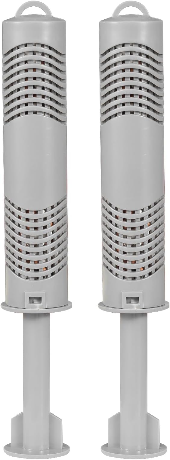 Hot tub Mineral Stick - hot tub Mineral Stick Inserts Filter Cartridge for 8 Months of Continuous Use - Supply for Fresh, Crystal Clear Hot Tubs （Grey, 2-Pack）