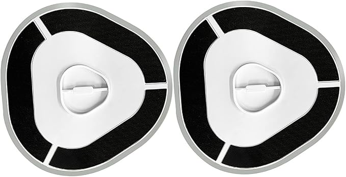 Replacement Mop Pad Holder Module with 4 Mop Pads Compatible for NARWAL T10 J1 J2 Microfiber Resuable Mop Cloth Robot Vacuum Cleaner Accessories
