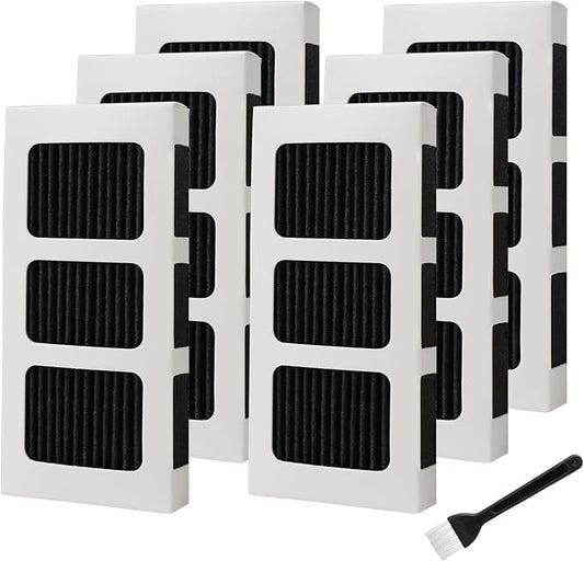 Paultra2 Refrigerator Air Filter Replacement Compatible with Frigidaire Pure Air Ultra II, Pureair Ultra 2, Electrolux Part 242047805, 5303918847, EAP12364179, 6 Pack