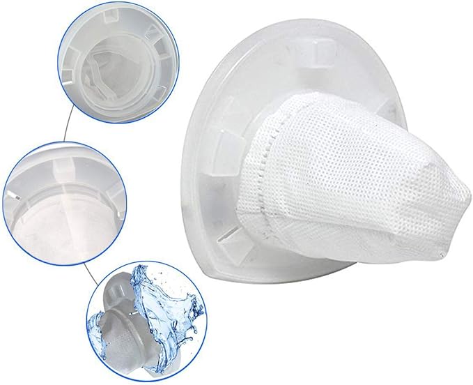 6 Pack Replacement Filter Compatible with Black & Decker VF110 Dustbuster Cordless Handheld Vacuum CHV1410L CHV9610 CHV1210 CHV1510 CHV1410 CHV1410B BDH2000L, 90558113-01