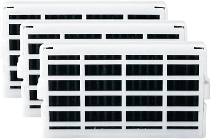 3 Pcs Refrigerator Air Filter Replacement Compatible with Whirlpool WRF560SEYM05, WRF560SMHZ00, WRF560SEYM04, WRF736SDAM14, WRF767SDHZ02, WRF767SDHZ00