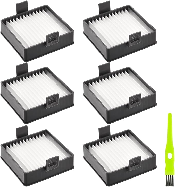 6 Pack A32VC04 Filter Compatible with Ryobi Hand Vacuum Filter P712 P713 P714K 18V Hand Vacuum，Replace 019484001007 533907001 Vacuum & Dust Collector Filters