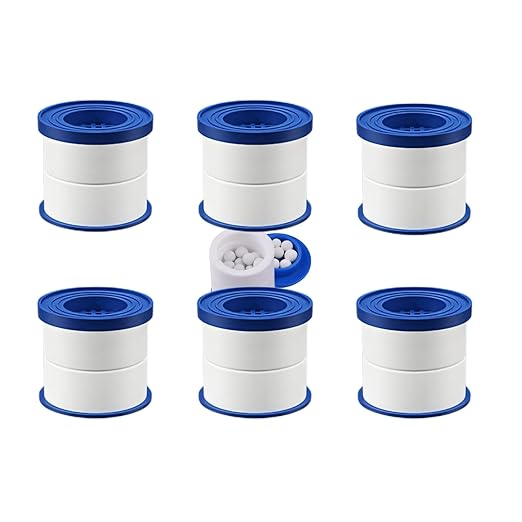 6-Pack Replacement Water Filters for Sink Faucet – Compatible with Faucet Filter, Durable & Easy-Install Cartridges for Kitchen & Bathroom Sinks