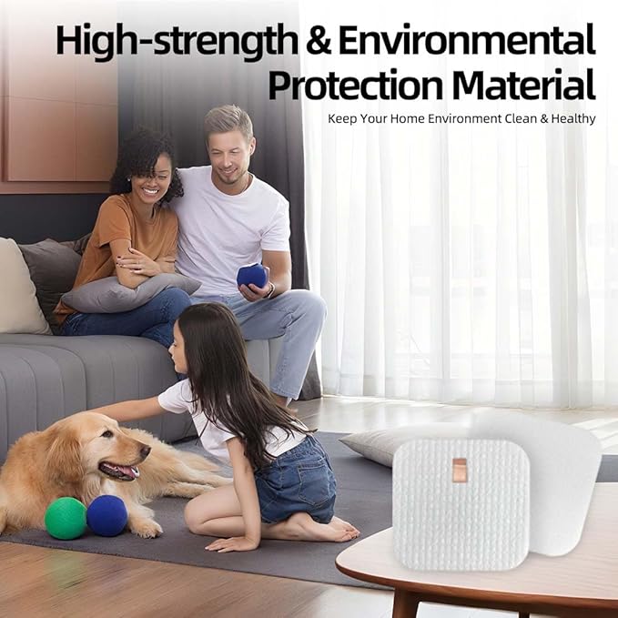 LA401 LA300 LA502 Vacuum Filter Replacement for Shark LA500, LA301, LA455, LA555, LA322 Rotator Lift Away ADV DuoClean PowerFins Upright Vacuum - Foam & Felt Filter Set for Pet Hair, Dirt, Dust
