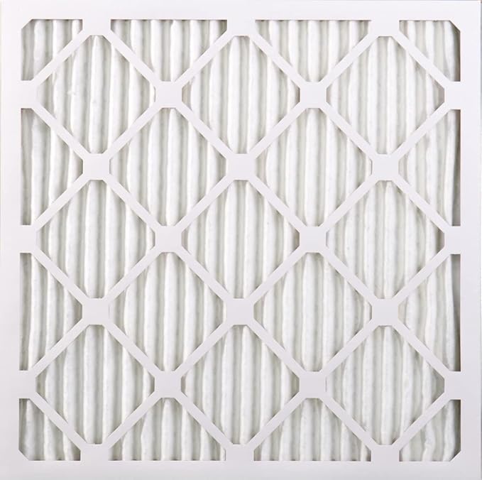 Nordic Pure 24x24x1 (Actual Size: 23 3/8 x 23 3/8 x 3/4) Pleated Air Filters MERV 14 Plus Carbon 3 Pack