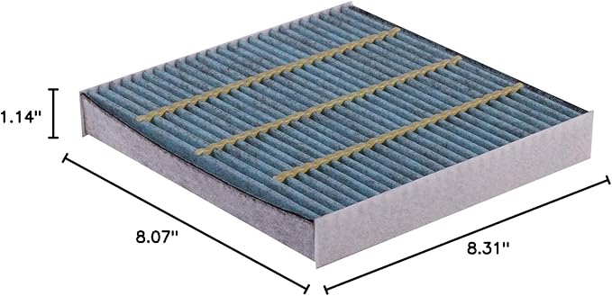 PureFlow Cabin Air Filter PC6080X | Fits 2017-2025 Honda CR-V, 2016-2025 Civic, 2018-2025 Odyssey, 2019-2025 Acura RDX, 2023-2025 Pilot, 2022-2025 MDX, 2023-2025 Accord