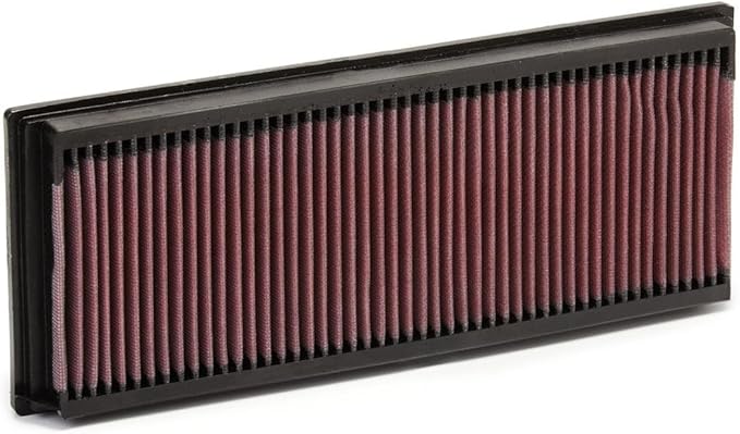 K&N High-Flow Original Lifetime Engine Air Filter: Increase Power: Premium, Washable: Compatible with 1999-2012 MERECEDES BENZ: (See Product Description for Select Models) 33-2181
