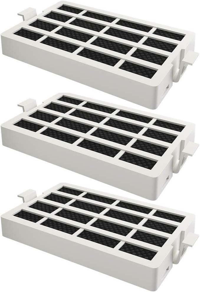 Refresh Replacement Refrigerator Air Filter Compatible with Whirlpool Fresh Flow W10311524 and AIR1, 1876318, W10315189 - Fits Whirlpool, Jenn-Air, KitchenAid and Maytag (3-Pack)