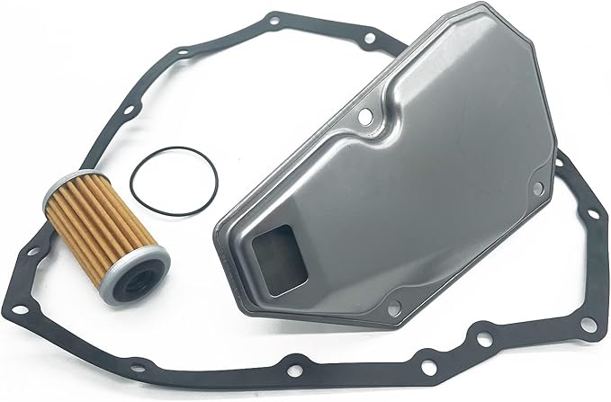 RE0F11A JF015E Transmission Filter Oil Pan Gasket Kit Compatible with Nissan 2013-2019 Sentra 2012-2019 Versa 2014-2019 Versa Note Replaces 31728-3JX0A 33010-JF015 31728-3JX0B