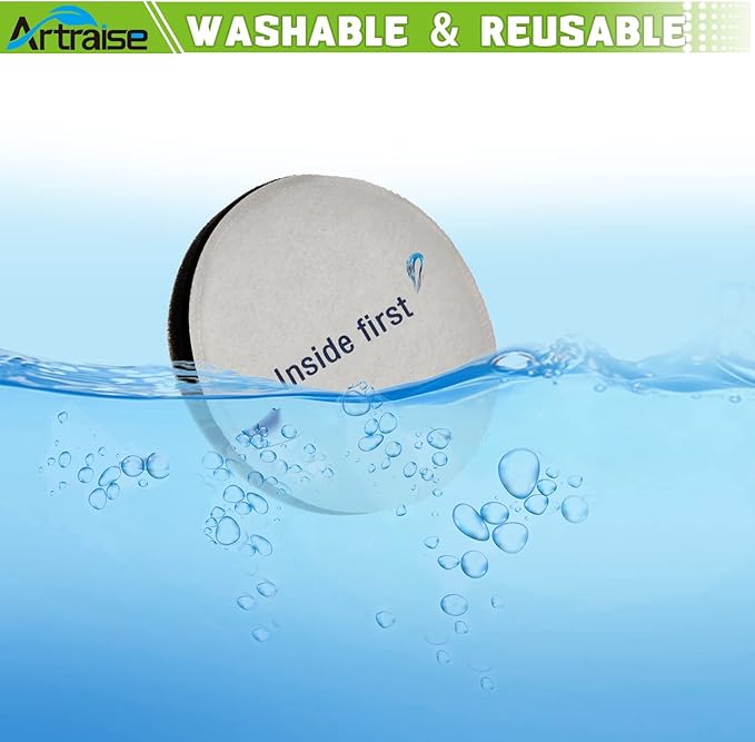 Artriase E0202 Vacuum Filters for Eureka NEU180 NEU180C NEU181 NEU182A NEU182B NEU12CT NEU186 NEU188 NEU188A NEU190 NEU192A NEU202 NEU280 Powerspeed Bagless Cleaner, 4 Pack Foam Filter Replacement