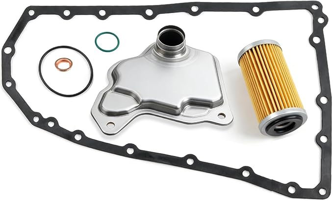 RE0F10D CVT Transmission Filter Oil Pan Gasket Kit Compatible with Nissan Altima NV200 Maxima Quest Murano Pathfinder Infiniti Qx60 Replaces 31728-29X0D 31726-3JX0A 31726-28X0A