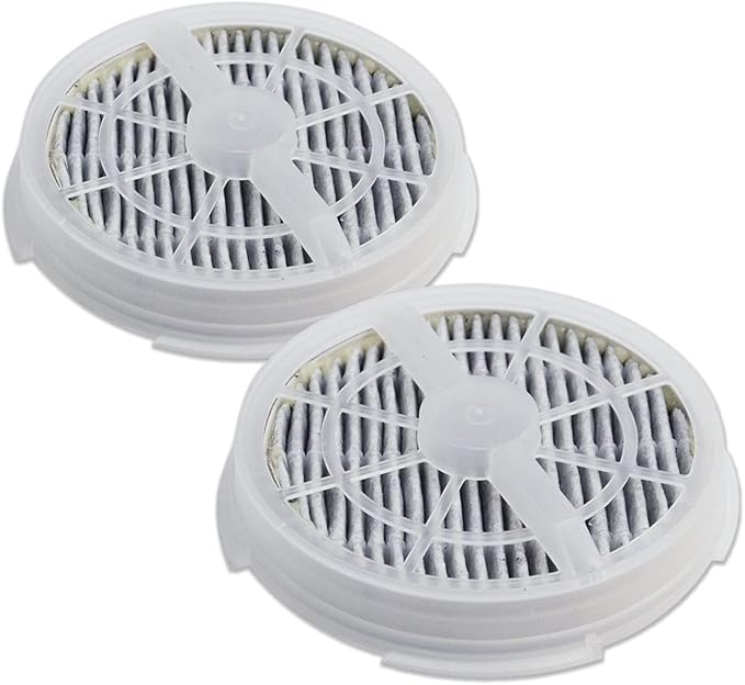 PUREBURG GL-2103 Replacement Filter Compatible with RIGOGLIOSO JINPUS MELEDEN Houzetek WSTA DHS COSTWAY & SY900S Air Purifiers,2-Pack HEPA Activated Carbon 2-in-1