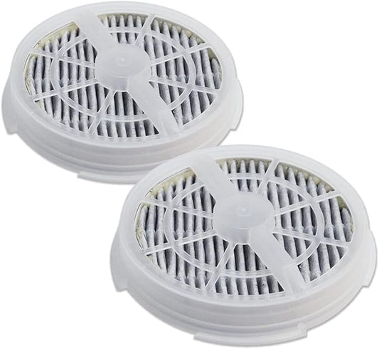 PUREBURG GL-2103 Replacement Filter Compatible with RIGOGLIOSO JINPUS MELEDEN Houzetek WSTA DHS COSTWAY & SY900S Air Purifiers,2-Pack HEPA Activated Carbon 2-in-1
