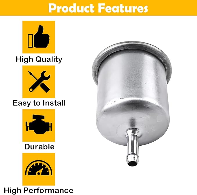 PF-1100 33023 Fuel Filter Compatible with 1983-2004 Nissan & Infiniti Fuel-Injected Engines – Fits Tsuru, Frontier, Pathfinder, QX4 – Premium Engine Protection & Reliable Filtration