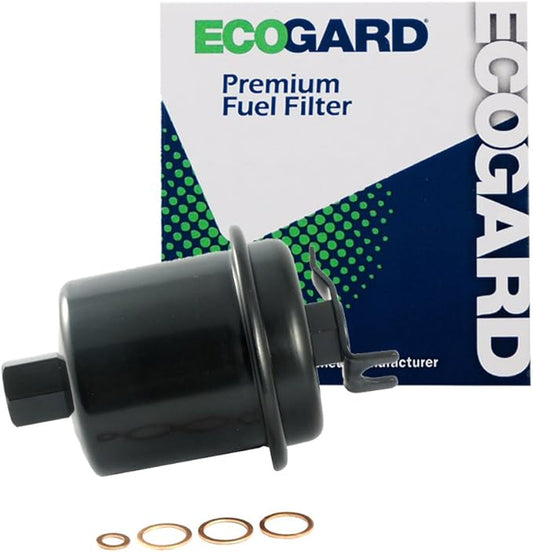 ECOGARD XF44870 Premium Fuel Filter Fits Honda Civic 1.6L 1995-2000, Accord 2.2L 1994-1997, CR-V 2.0L 1997-2001, Civic 1.5L 1995, Prelude 2.2L 1997-2001, Odyssey 2.2L 1995-1997, Accord 2.7L 1995-1997