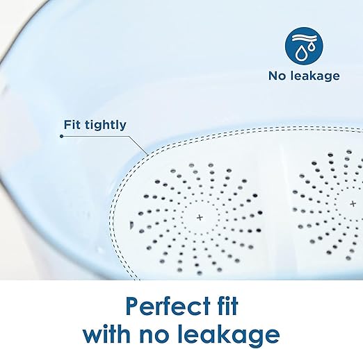 [Original] Waterdrop Filter Replacement for All Waterdrop Pitcher Filtration System, WD-PF-01A Plus, Reduces Lead, PFAS, PFOA/PFOS, Chlorine, Last Up to 3 Months or 200 Gallons (Pack of 3)