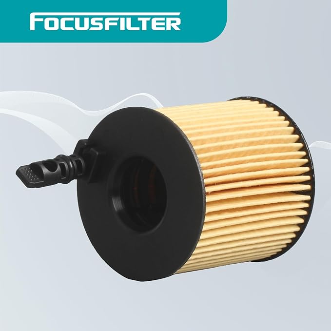 FOCUSFILTER 26350-2M000 OEM Grade Oil Filter, Compatible with Hyundai Accent, Sonata, Venue 1.6L 2020–2021 Models, Replaces 263502M000, S11830