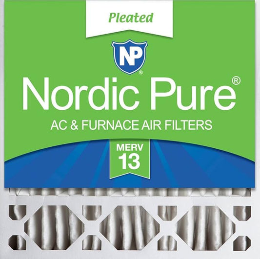 Nordic Pure 20x20x5 (Actual Size: 19 5/8 x 19 7/8 x 4 3/8) Honeywell/Lennox Replacement MERV 13 Air Filter 1 Pack