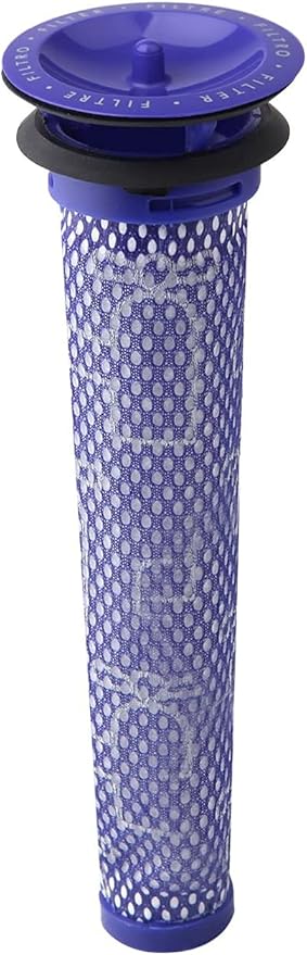 Filters kit for Dyson V7, V8 Animal And Absolute Vacuum, 2 Pack Replacement Parts (DY-96566101) and 2 Pack Post- Filter (DY-96747801)