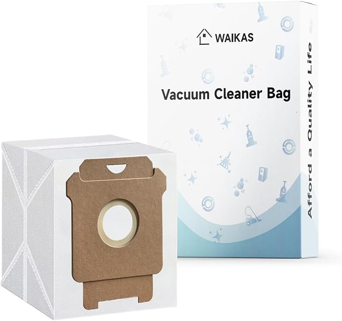 6 Pack Replacement Roomba Vacuum Bags for iRobot Roomba 104 105 405 505 705 Combo 10 Max, 2 Essential, i7+ i3+ i4+ i6+ i8+ j7+ j9+ s9+, i s j Series, All Clean Base Automatic Dirt Disposal Bags