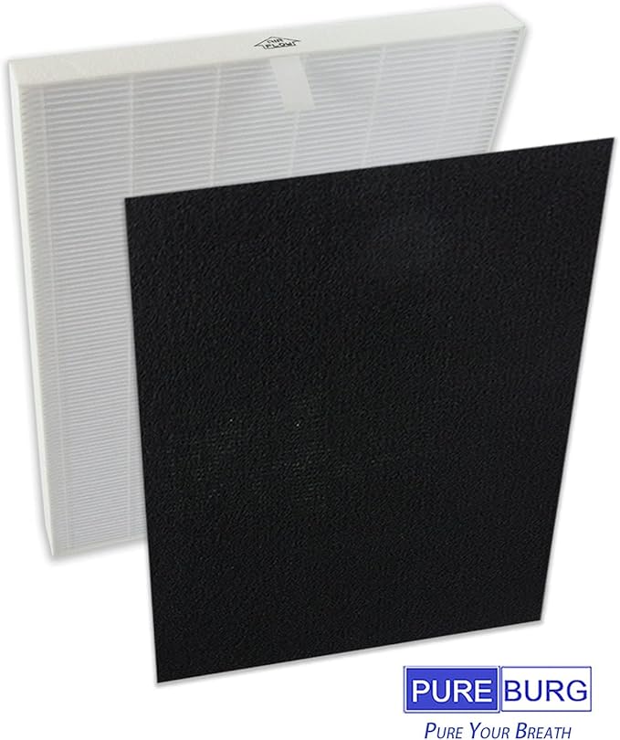 PUREBURG Replacement Filter Compatible with WINIX PlasmaWave P150 & B151 C545 Air Purifiers, Filter C & S,H13 HEPA Activated carbon 2+8