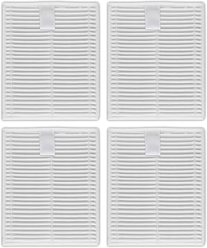 (4 Pack) Q7 M5/L5/ L5+ Replacement HEPA Filters Compatible with Roborock Q7 M5+ Robot Vacuum, Accessories Kit, Upright Filter, Canister Filters, Vacuum Filters