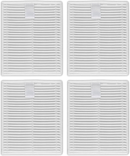 (4 Pack) Q7 M5/L5/ L5+ Replacement HEPA Filters Compatible with Roborock Q7 M5+ Robot Vacuum, Accessories Kit, Upright Filter, Canister Filters, Vacuum Filters