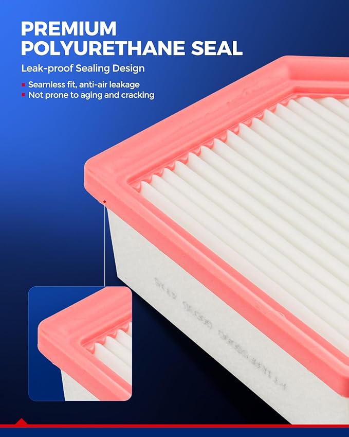 KAX Engine & Cabin Air Filter Kit, Replacement for Nissan Rogue 2022-2026, 2021 2.5L(only) Replace# CA12967 CF12312