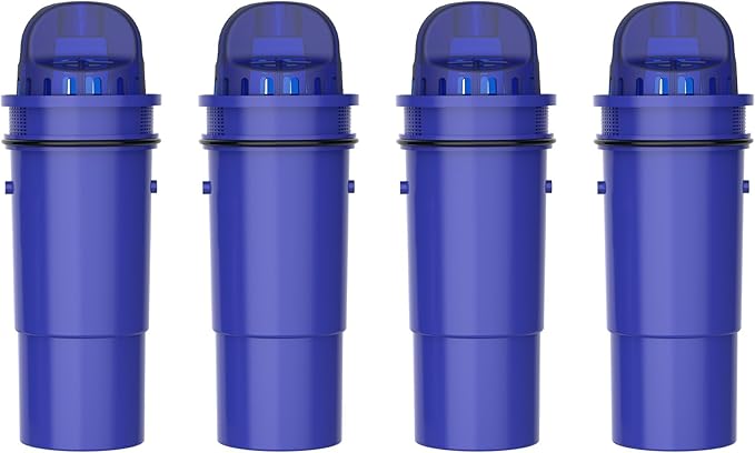 Overbest Replacement for Pur®, Pur® Plus Water Filter Pitchers and Dispensers, CRF950Z, PPF951K™, PPF900Z™ Water Filter, NSF Certified Pitcher Water Filter (4 Pack)