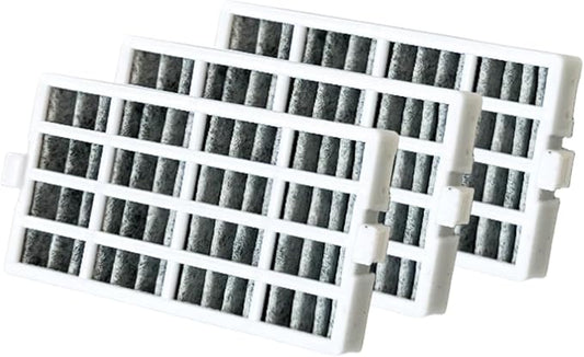 3 Pcs Refrigerator Air Filter Fit for Whirlpool WRF560SEYM05, WRF560SMHZ00, WRF560SEYM04, WRF736SDAM14, WRF767SDHZ02, WRF767SDHZ00 Refrigerator Replacement Part