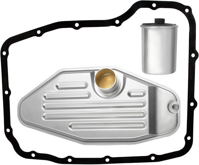 Transmission Fluid Filter with Pan Gasket Compatible with Ram Durango Grand Cherokee Liberty Commander Aspen Dakota