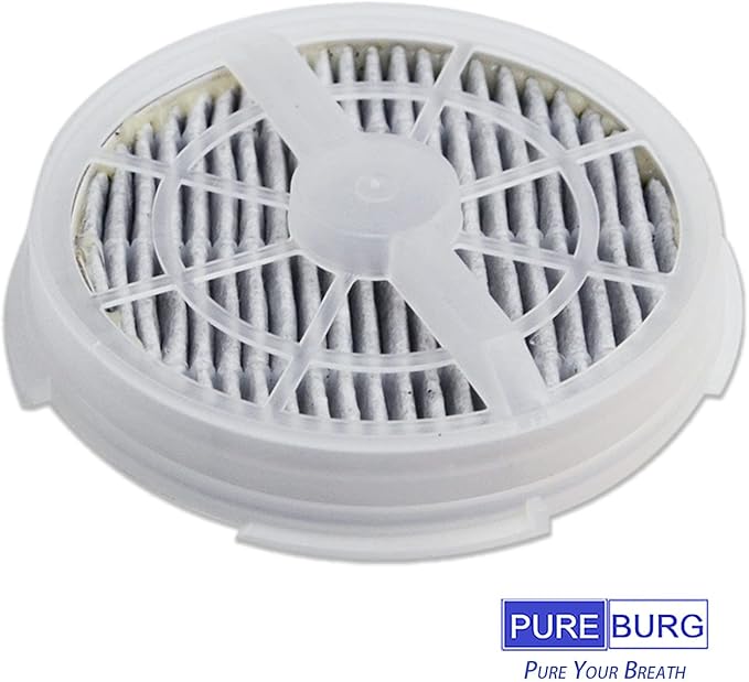 PUREBURG GL-2103 Replacement Filter Compatible with RIGOGLIOSO JINPUS MELEDEN Houzetek WSTA DHS COSTWAY & SY900S Air Purifiers,2-Pack HEPA Activated Carbon 2-in-1