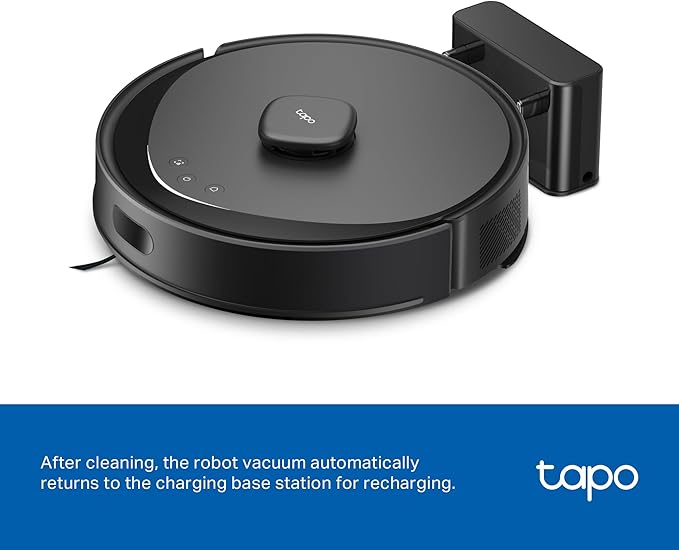 Tapo Robot Vacuum Charging Base, Compatible with RV30 Max, RV20 Max