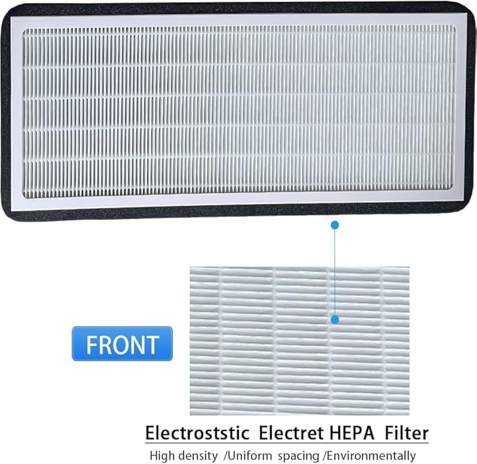 Intake Cabin Air Filters Compatible with 2020-2026 Tesla Model Y External Front Trunk Air Intake Filters 2025 2026 Juniper Intake Cabin Air Filtration 1658375-00-A 1658376-00-A 165837500A 165837600A