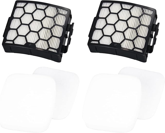 Replacement Filter Compatible with Shark LA480WM Lift-Away Upright Vacuum Cleaner，Part # XHF320 & XFFK602UKT