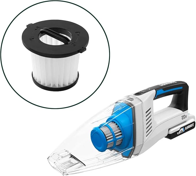 2 Pack HEPA Filter Replacement For HART 20V Cordless Hand Vacuum HPHV33, Compare to Part Number HAHV33