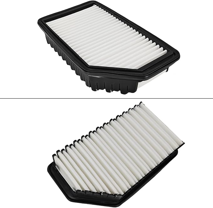 Engine & Cabin Air Filter Fit for 2012-2017 Hyundai Accent Veloster L4 1.6L, Fit for Kia Rio L4 1.6L, Replace 28113-1R100 97133-2E210 281131R100 971332E210