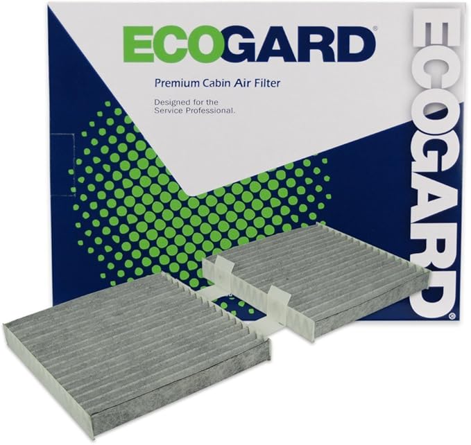 ECOGARD XC10012C Premium Cabin Air Filter with Activated Carbon Fits 2013-2017 BMW X3, 2015-2018 X4, Fresh Air