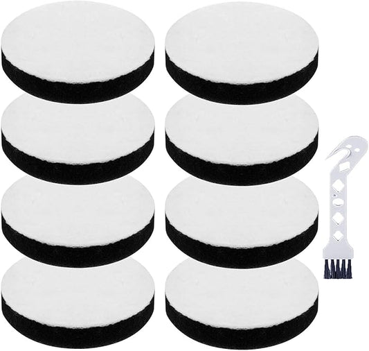 E0106 Air Speed Vacuum Filter for Eureka NEU100 NEU10AE4 NEU102 NEU10AE5 NEU10AE2 Compact Bagless Upright Vacuum Cleaner - 8 Pack Air Speed Foam Replacement Filters
