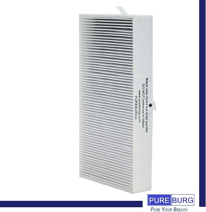 PUREBURG HRF-G1 Replacement Filter Compatible with Honeywell HPA020(B) HPA030(B) HEPAClean HPA180B HPA075B Air Purifier,H13 HEPA HRF-G2 Filter G,2-Pack