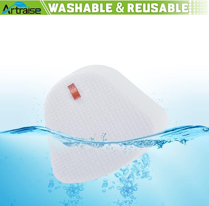Artraise 1+3 Pack Filters for Shark Vacuum Filter Replacement, fit Navigator Lift Away NV350 NV351 NV352 NV355 NV356E NV360 NV370 UV440 UV490 UV540 CU500 Cleaner, Compare to Parts XFF350 & XHF350