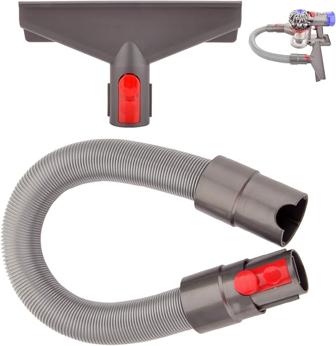 Mattress Tool and Extension Flexible Hose Kit Compatible with Dyson Gen 5 V15 V15s V12 V11 V10 V9 V7 V8 Absolute Detect Torque Drive Cyclone Cordless Handheld Vacuum Cleaner
