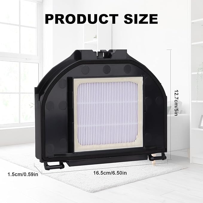 RV2310AE Replacement Filters for Shark AV2310AE Matrix RV2310AE RV2320S UR2350AE RV2300S Matrix Plus Robot Vacuum Cleaner - 3 Hepa Filter(Not for RV2310)