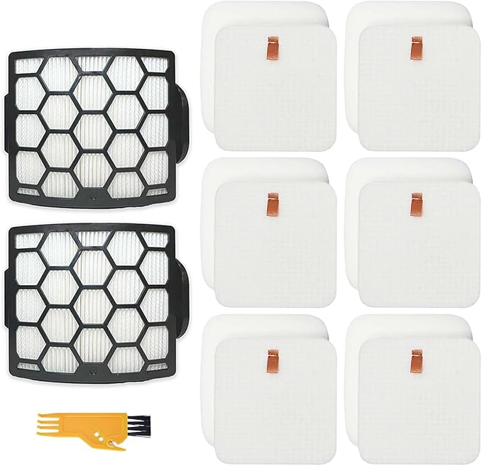 UV900 Filter Replacement for Shark UV850 UV900 LA492 LA490 UV900CCO Lift-Away Corded Upright Vacuum Cleaner - Compare to Part #XHF320 & XFFK602UKT