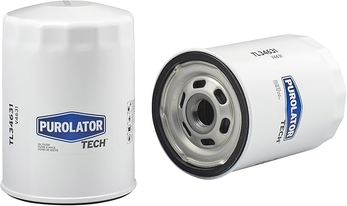 Purolator TL34631 PurolatorTECH Spin On Oil Filter Compatible With Chevrolet C1500, Tahoe, C10, C2500, C3500, Express 3500, K10, K3500, C1500 Suburban, GMC C1500 and Yukon