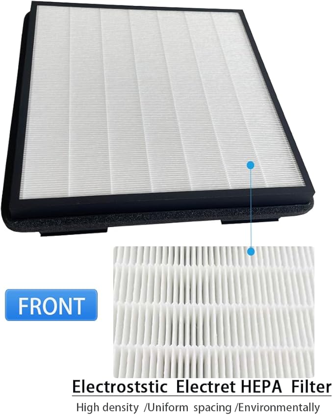 HEPA for,2021-2025 Tesla MODEL S MODEL X External Biofilter Air Filter with Activated Carbon 1647254-00-A